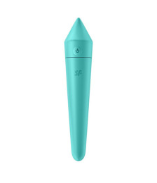 Vibromasseur connecté turquoise USB Ultra Power Bullet 8 Satisfyer - CC597744